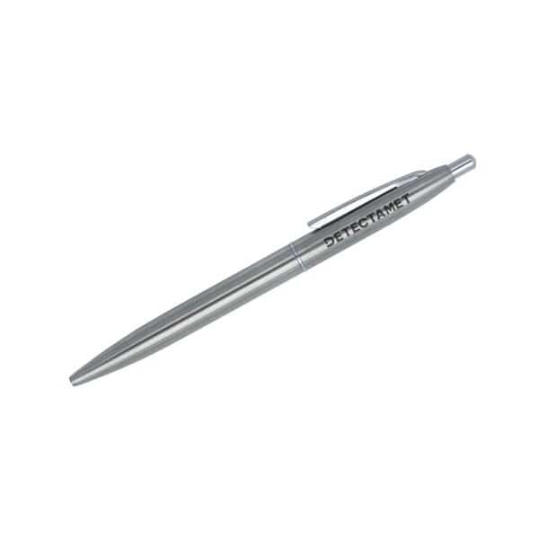 Stainless Steel Pen, Black Gel Ink, PK10