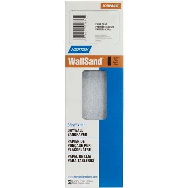 0 Sandpaper, 1114 in L, 4316 in W, 100D Grit