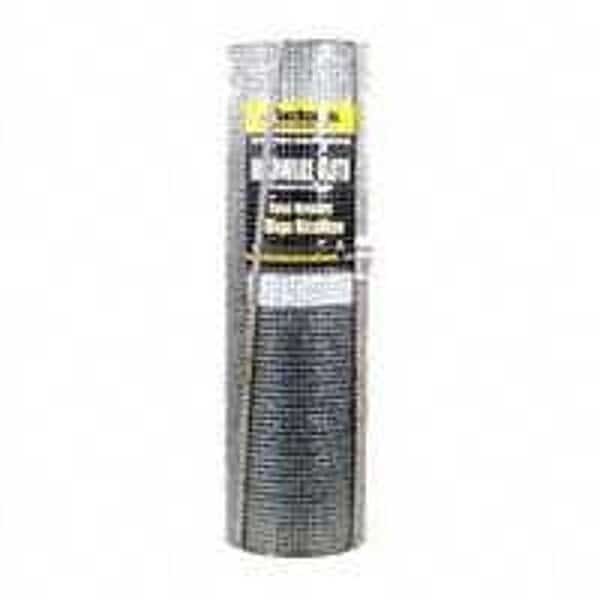 Jackson Wire 11 03 25 13 Hardware Cloth, 1/2 x 1/2 in Mesh, 50 ft L, 36 in W, 19 ga