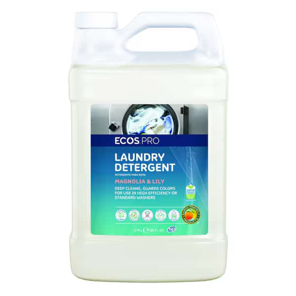 High Efficiency Laundry Detergent, Liquid, Magnolia and Lily, Clear, 4 PK