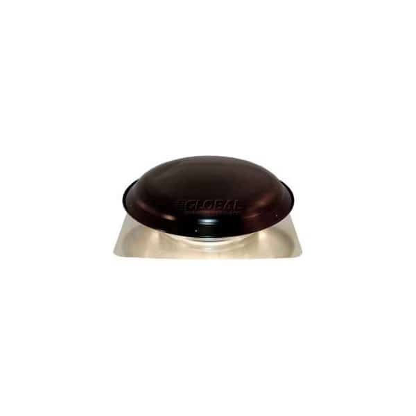 Cool Attic Roof Mount Power Attic Ventilator Aluminum Dome Black 1200 CFM