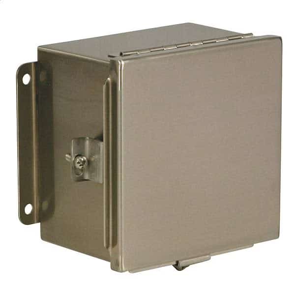 NEMA 3R, 4, 4X, 12 12.0 in H x 12.0 in W x 6.0 in D Wall Mount, WIEGMANN, Mfr# BN4121206CHSS