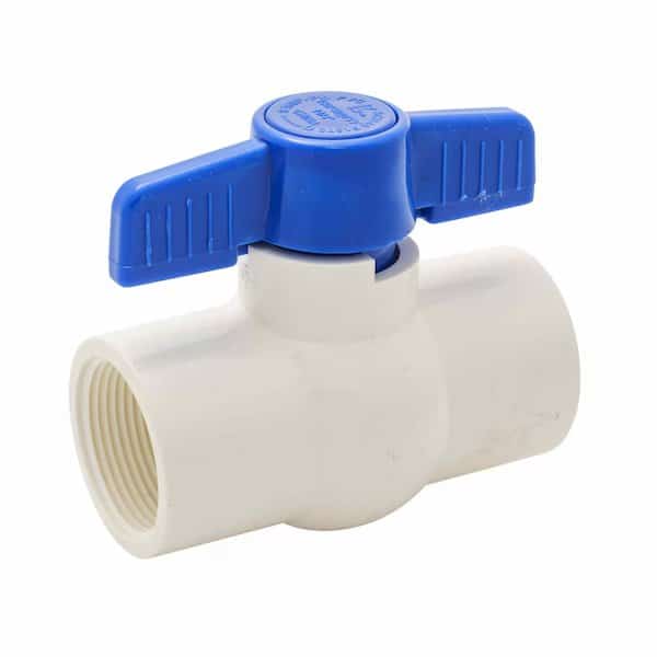 Schedule Ball Valve, Pvc, 40, Ips 1-1/4" PK5, Proline Series, Mfr#: 107-136