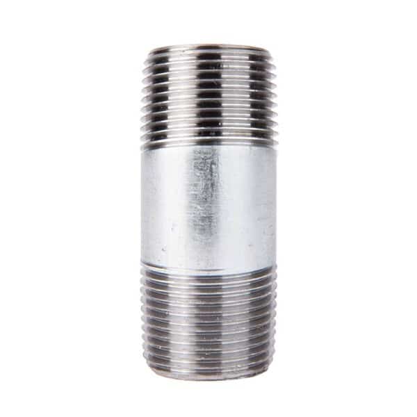 STZ Industries 3/4 in. MIP each X 3/4 in. D MIP Galvanized Steel 2-1/2 in. L Nipple