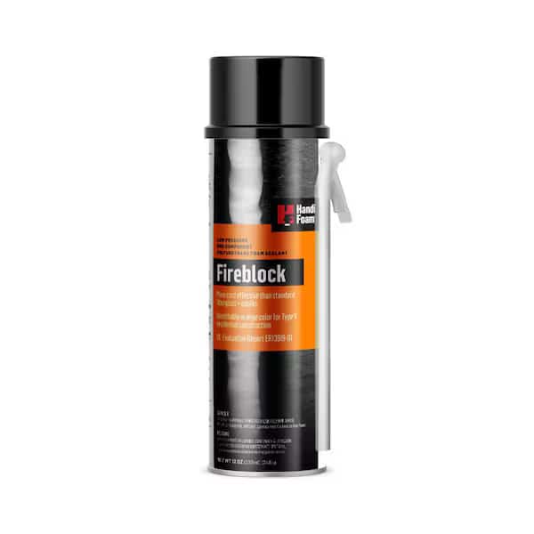 Straw Foam Sealant,12 oz,Orange,PK12, Mfr#: P30033G, HANDI-FOAM