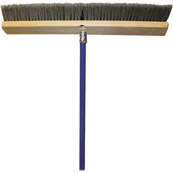 All-Purpose Sweeper - Polypropylene Bristle - 24 Brush Head - 60 Handle Length - 1 Each