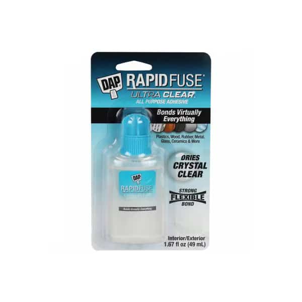 RapidFuse Ultra Clear All Purpose Adhesive, 17 oz