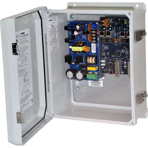 PoE Switch, Camera Inputs 4, Load 120W