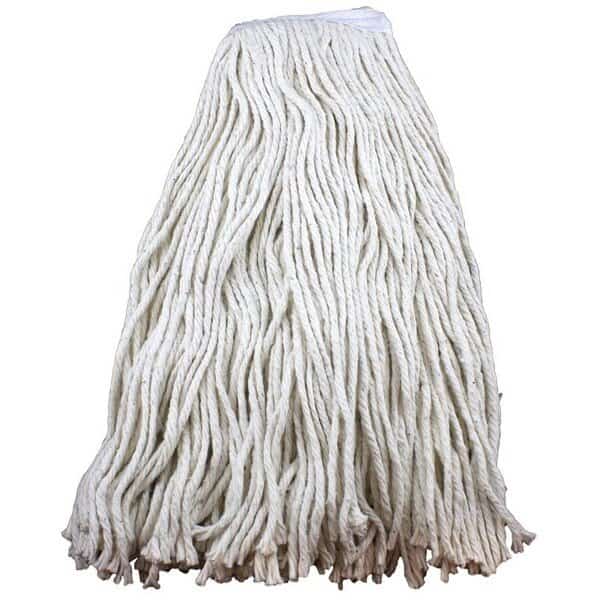 16 oz Mop Head, Natural, Cotton, Chickasaw, Mfr#: 10016L
