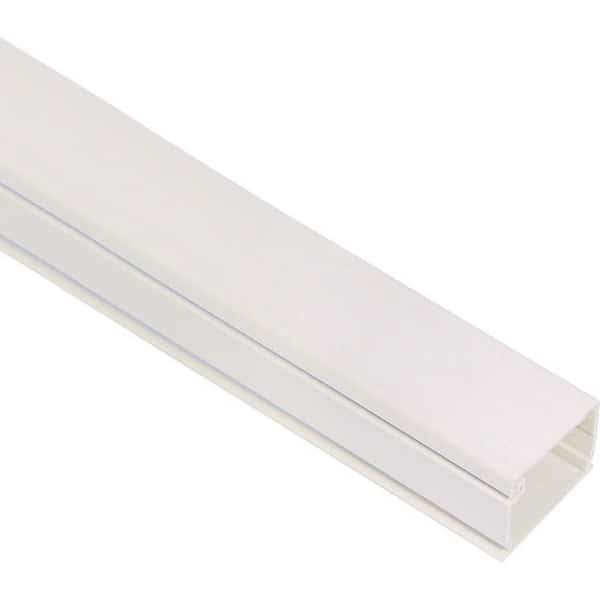Cover Plate Raceway, ICRWR Series, 1-1/4 in W, 6 ft L, White