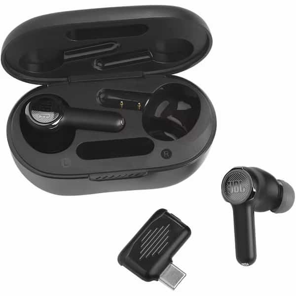 Quantum True Wireless Noise Cancelling Gaming Headset, Black