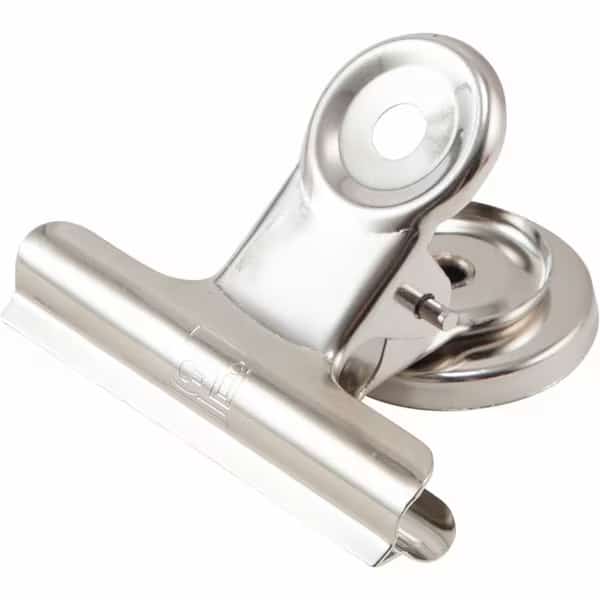 Magnetic Spring Clips, 2", PK12