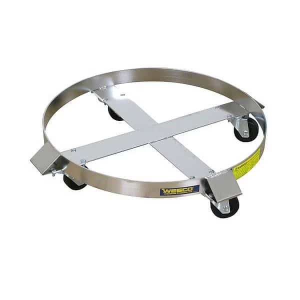 Drum Dolly, 6" H, 55 gal. Drum Capacity