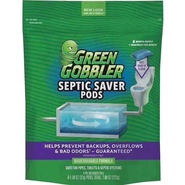 Septic Saver Enzyme Pac, Powder, Tan, 1277 oz