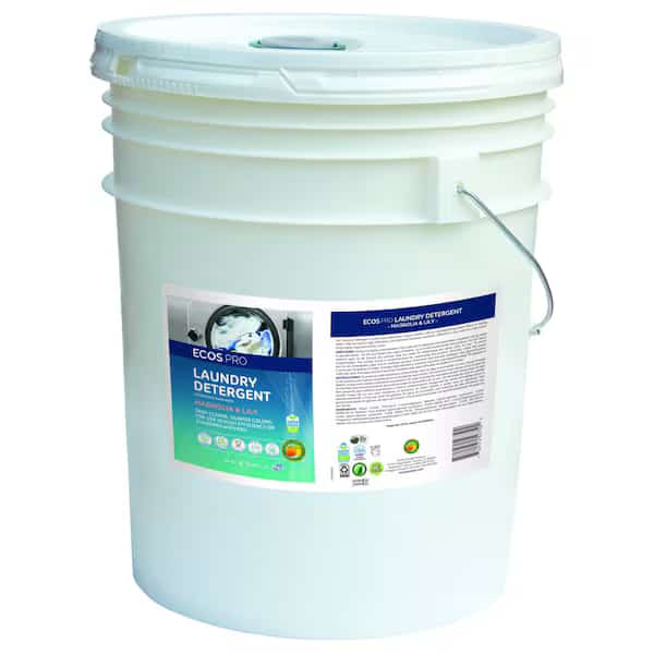 Laundry Detergent,Bucket,5 gal,Magnolia, Mfr#: PL9750/05, ECOS PRO