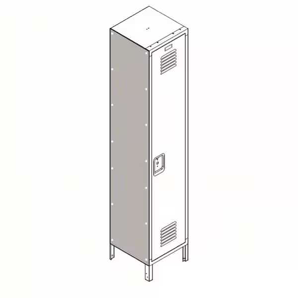 Locker Painted Side Panel