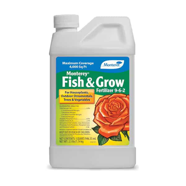 Monterey Fish and Guano 9-6-2 Plant Fertilizer 1 qt