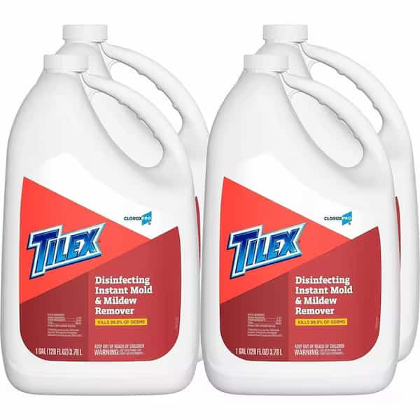 Liquid 1 gal. Instant Disinfectant/Mildew Remover Refill, Jug, 4 PK