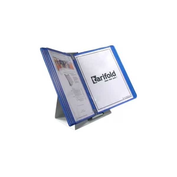 Document Desk Display Unit,10 Blue Pocke, Mfr#: D211, TARIFOLD