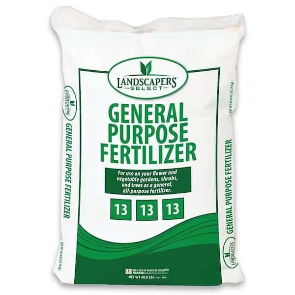 Lawn and Garden Fertilizer, Granular, Characteristic Pesticide, 40 lb Bag