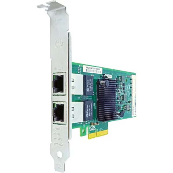 Axiom 10/100/1000Mbs Dual Port Rj45 Pcie X4 Nic Card For Hp - Fh969Aa