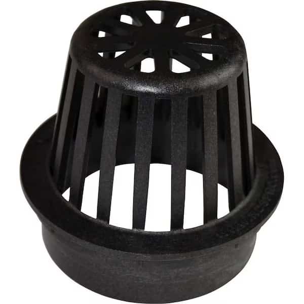 GRATE ATRIUM 4 in. BLACK