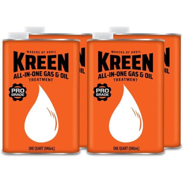 Kreen 1 quart High-Grade Gas & Oil Treatment, 4PK
