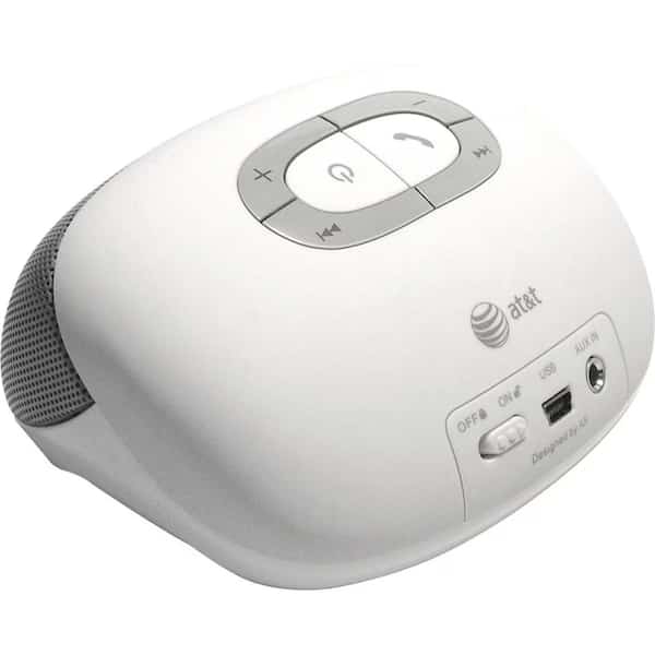 AT&T BTS01-WH Bluetooth Speaker - White