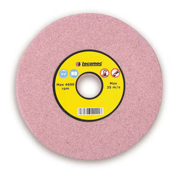 Grinding Wheel 3/16" Chainsaw Chain Sharpening, 5-3/4" X 7/8" X 3/16", Pink, 60 Medium Grit