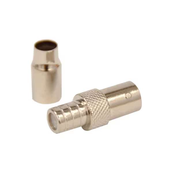 Cable Coupler, BNC/Female, RG59 Coax, PK10