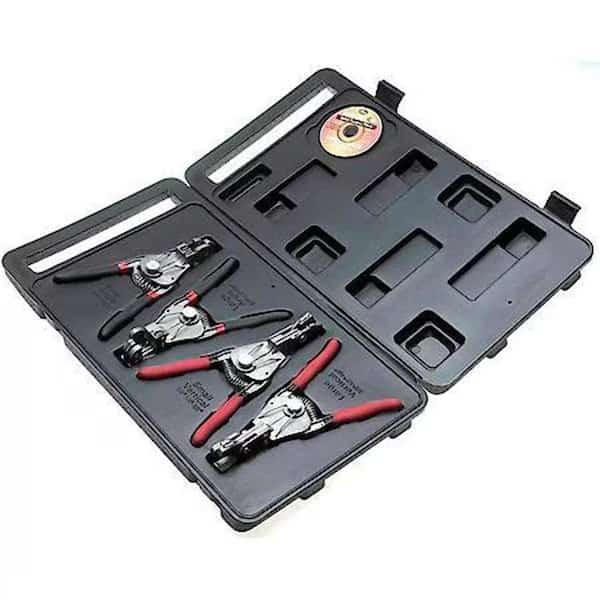 Quick Release Pliers - 4Pc Set W/Case