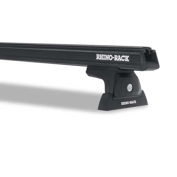 HEAVY DUTY RLT600 BLACK 2 BAR ROOF RACK