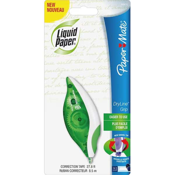 Paper Mate Liquid Paper White Correction Tape 1 pk