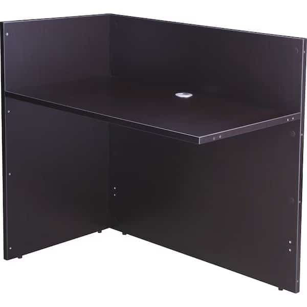 42 X 24 In. Reception Return Shell, Mocha