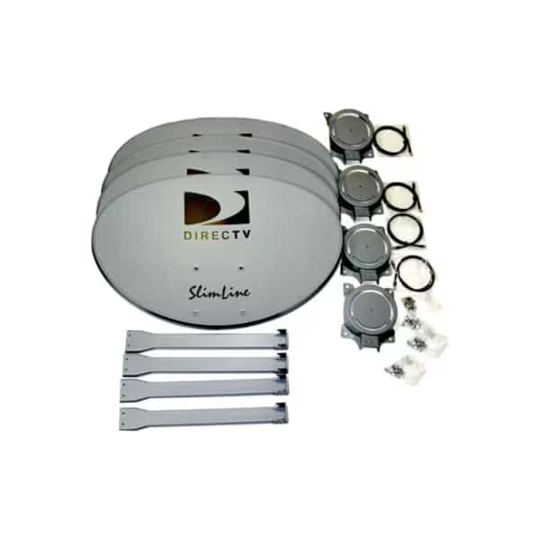 Directv SLREF4 Slim Line Reflector - Pack of 4