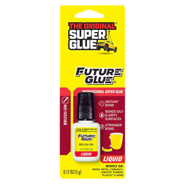 Instant Adhesive, Future Glue Series, Clear, 0.17 oz, Bottle