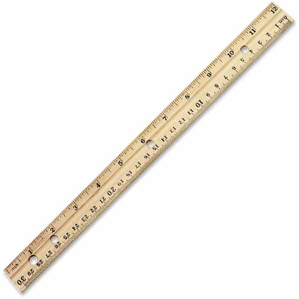 Economy Wood Ruler, PK48