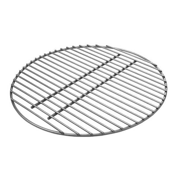 Charcoal Grate, 22 in W, Steel, Plated