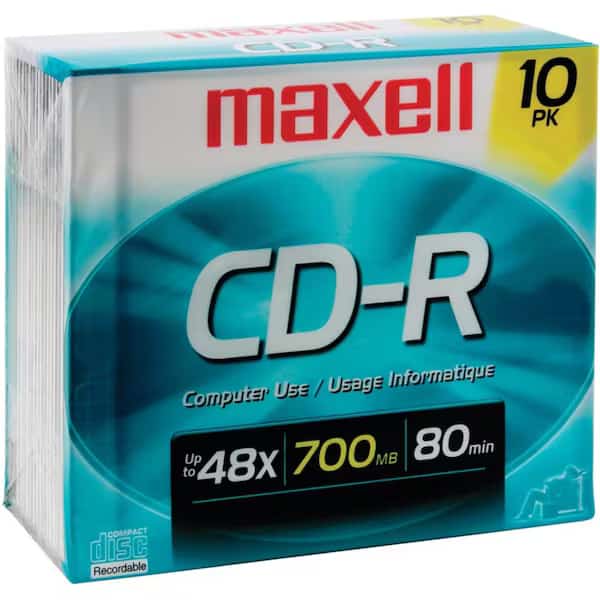 Digital 10pcs 700MB 80-Minute CD-R