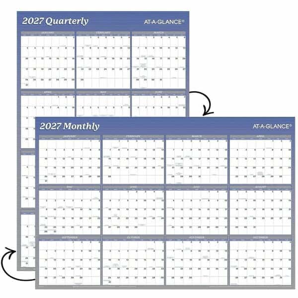 Planner, Wall, Revrsabl, 24X36