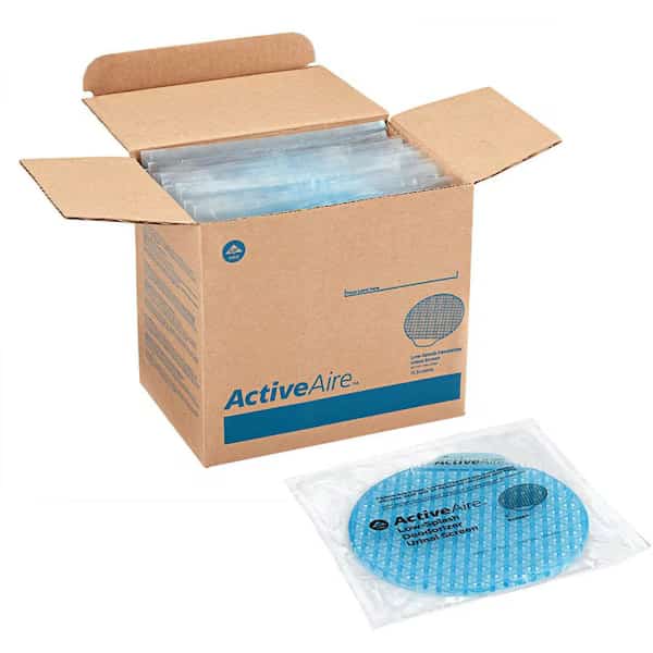 Urinal Screen,Round,Blue,3.68 oz,PK12, Mfr#: 48260, GEORGIA-PACIFIC