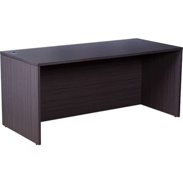 Desk Shell,71"W x 36"D,Driftwood, Mfr#: N101-DW, BOSS