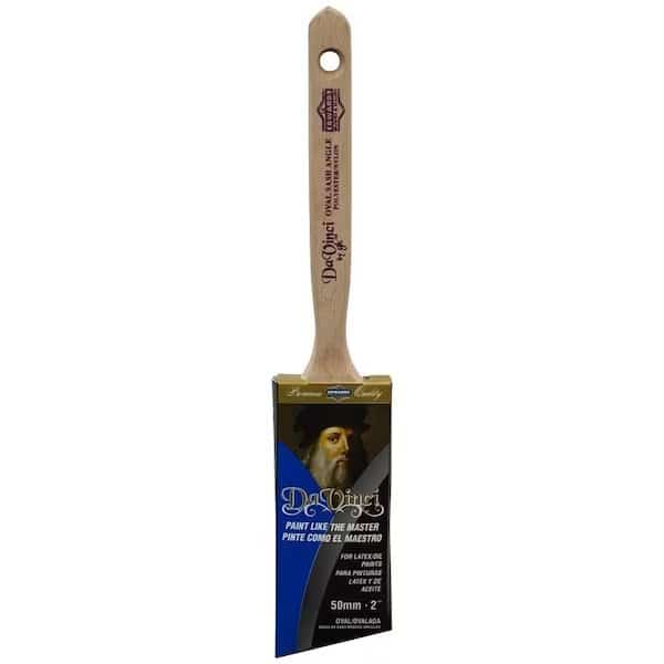 Paint Brush, Angle Sash Brush, 2 in L Bristle