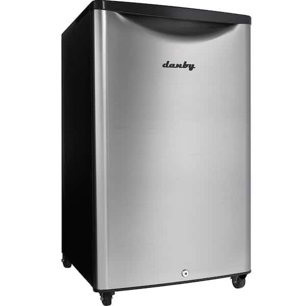 Refrigerator, SS, 4.4 cu. ft., Danby, Mfr#: DAR044A6BSLDBO