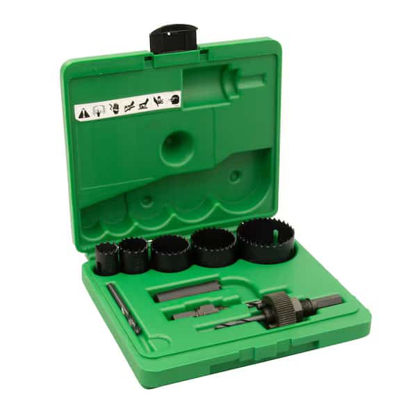 Plumber Hole Saw Kit, Bi-Metal, 10 pcs.