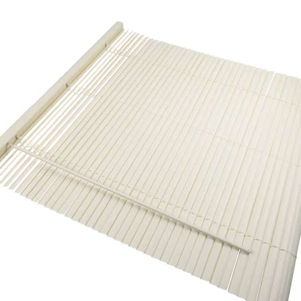 Mini Blinds,48" Lx 59" W,Alabaster,Vinyl, Mfr#: 493N89, EnjoyTool select