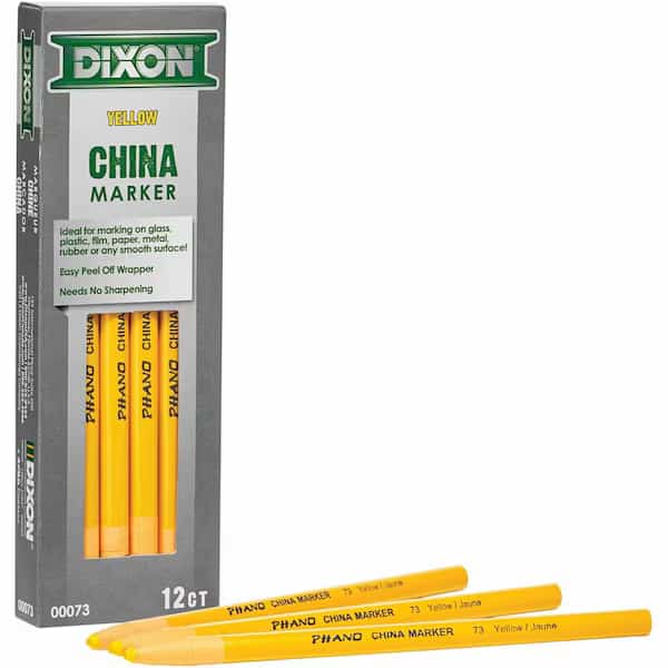 Phano China Markers, Yellow, PK24, 24PK