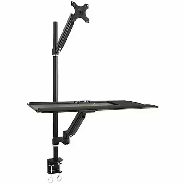 TygerClaw Single Monitor Sit-Stand Workstation