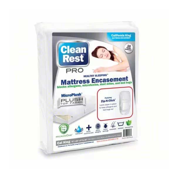 CleanRest PRO Mattress Encasement,Cal K, Mfr#: 845168000000, CLEANREST