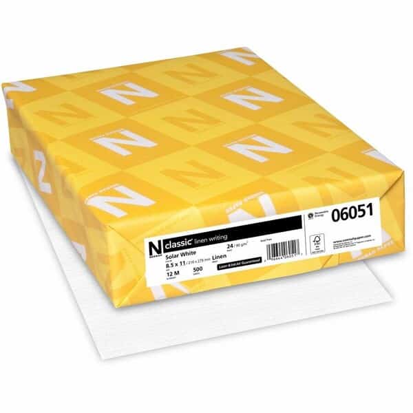 Inkjet, Laser Copy  Multipurpose Paper  Solar White, White, 500PK